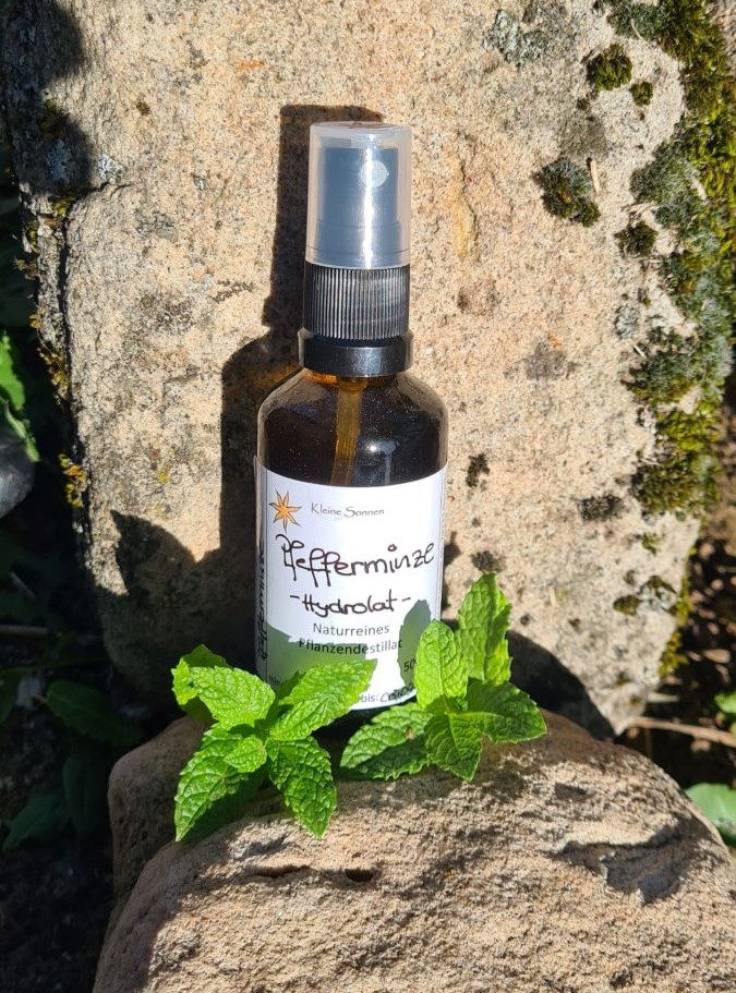 Pfefferminz Hydrolat im Fläschchen